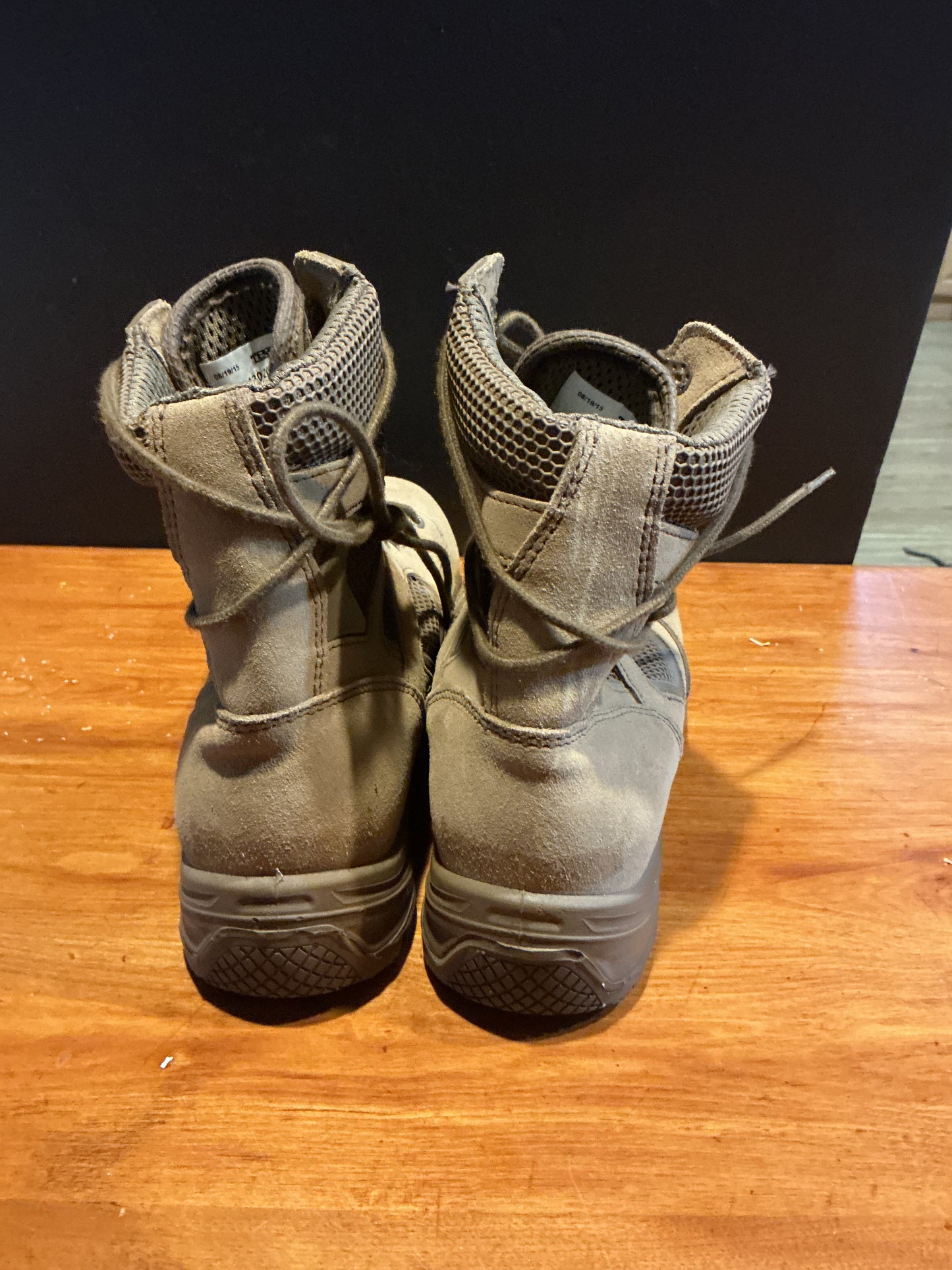 Terra Canadian Combat and Land Operation Boots Size 8