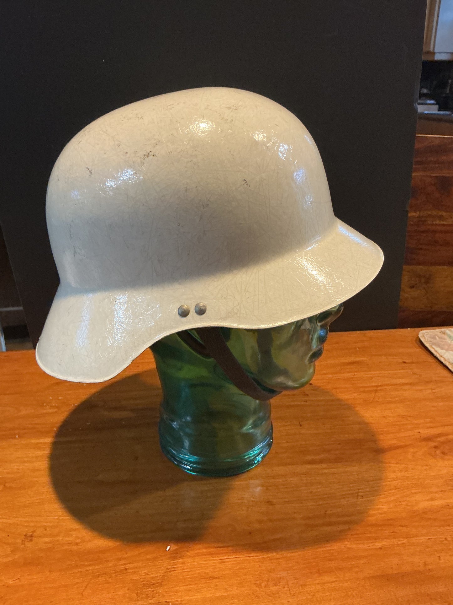 Post WW11 German Civil Defence Helmet, Gladiator
