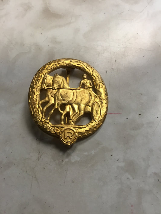 Reproduction WW11 German Horseman Badge