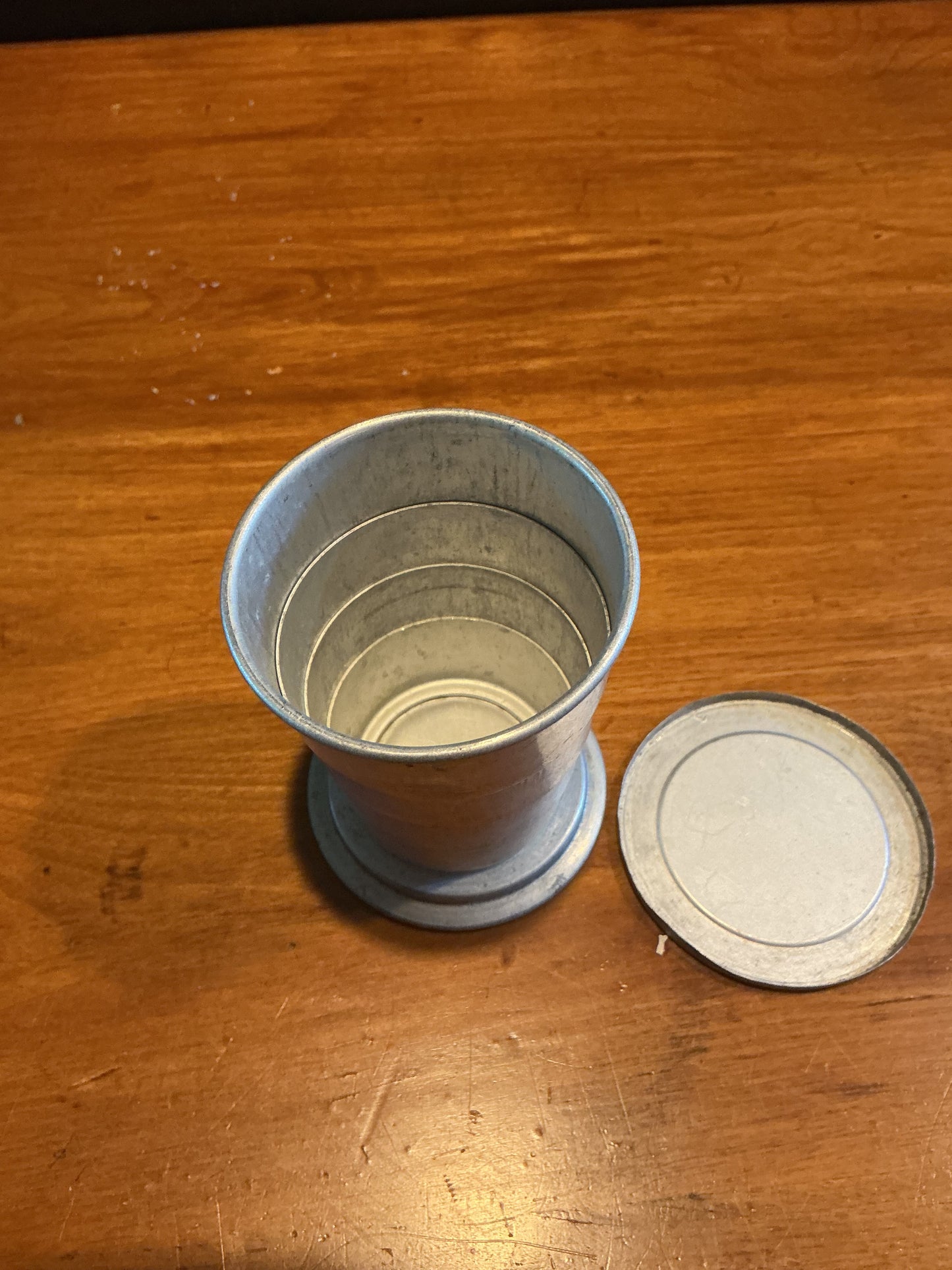 British Military  Collapsible Cup With Lid