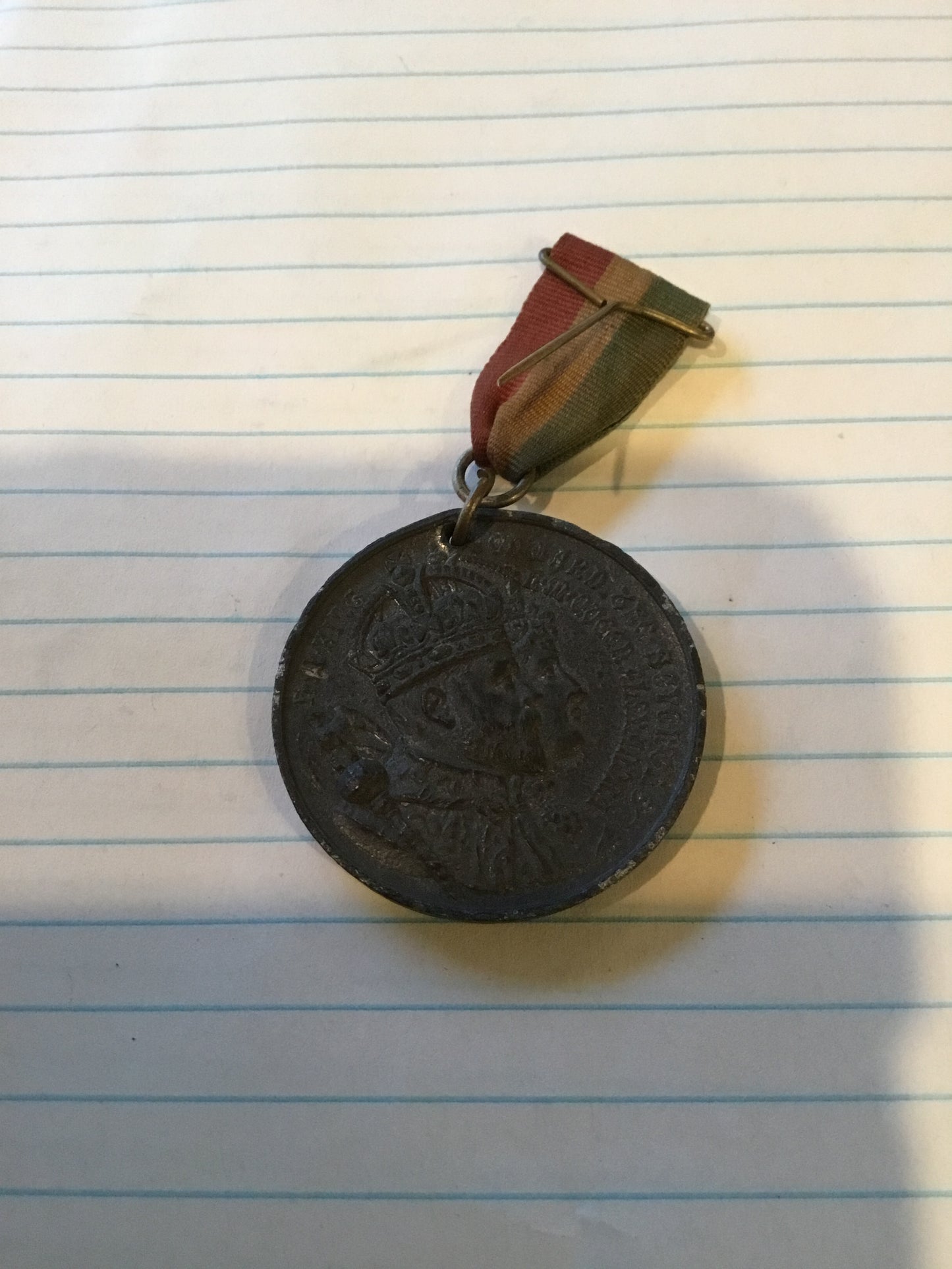 King Edward VII 1902 Coronation Souvenir Medal - Royal Memorabilia - Borough of Portsmouth