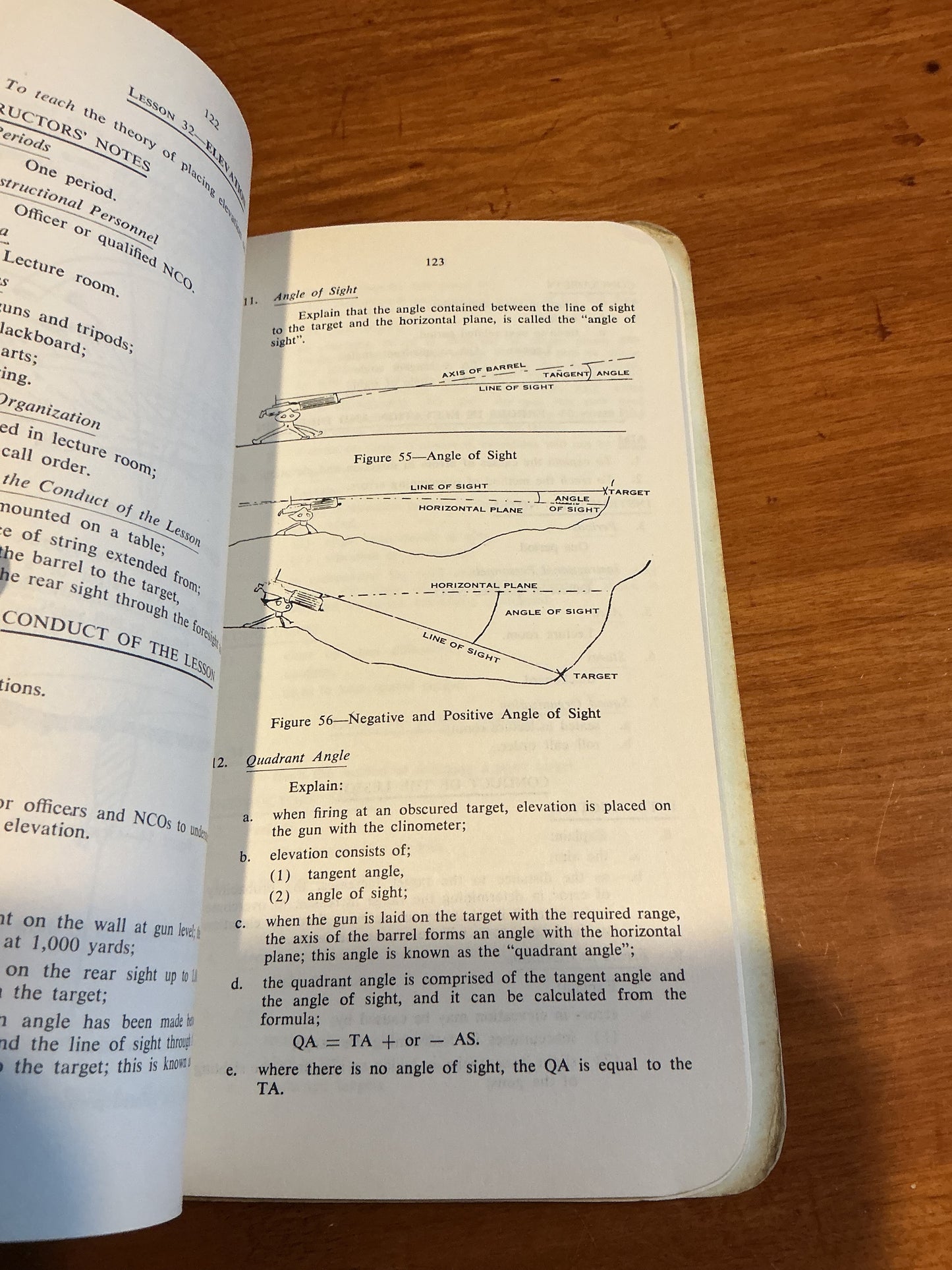 1959 Canadian Army Manual of Training Infantry ( Browning Machine Gun M1919A4 .30 Calibre