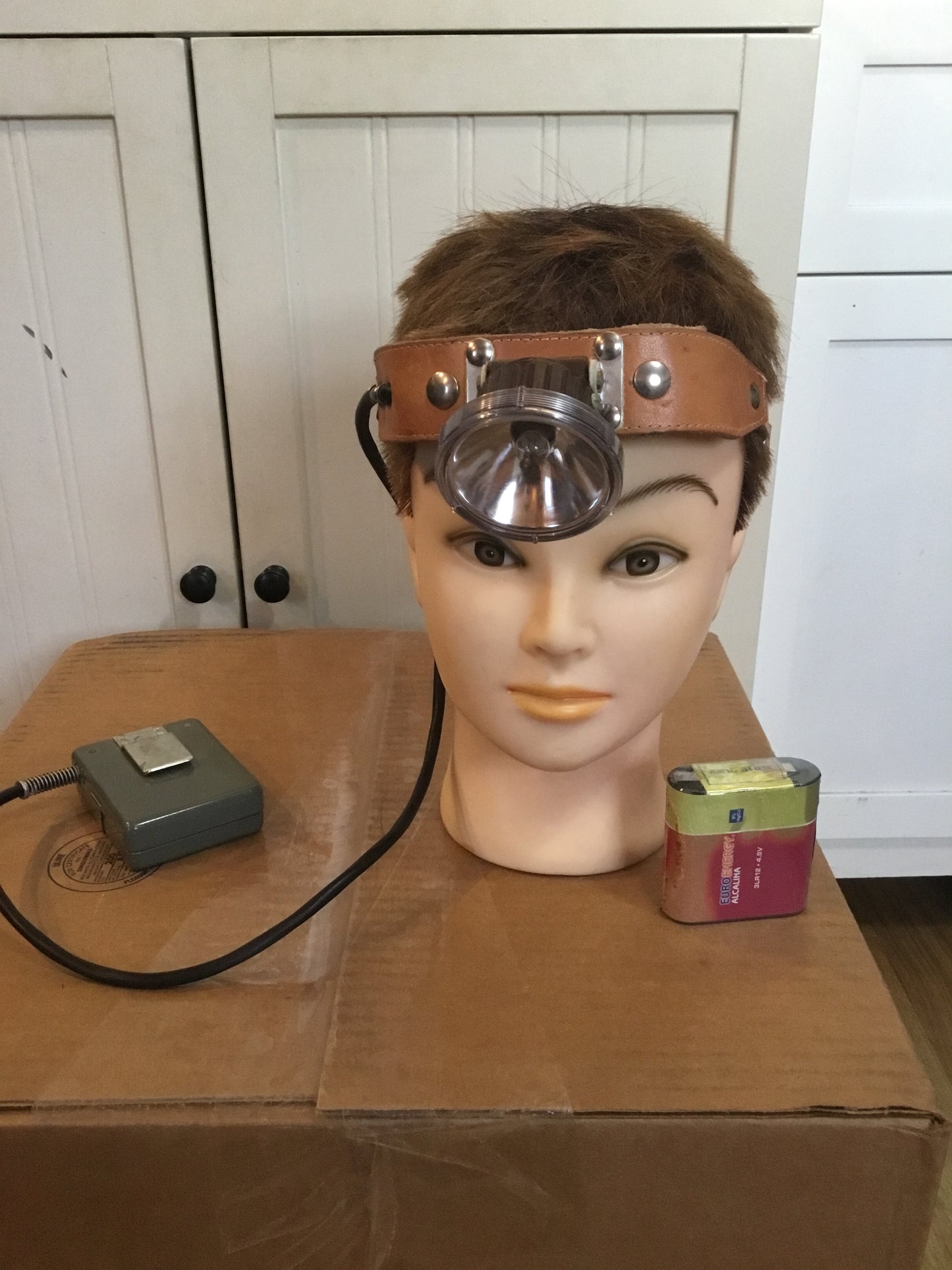 Swiss Army Head Lamp , Working