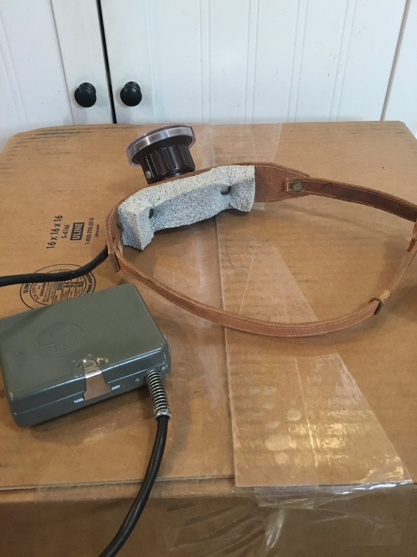 Swiss Army Head Lamp , Working