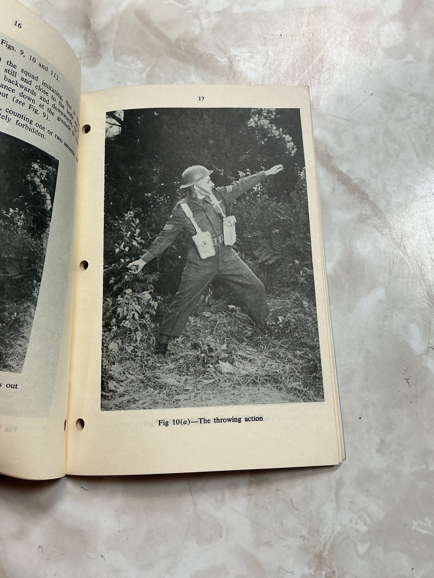 Canadian Army  manual training Infantry Weapons  grenades 1956