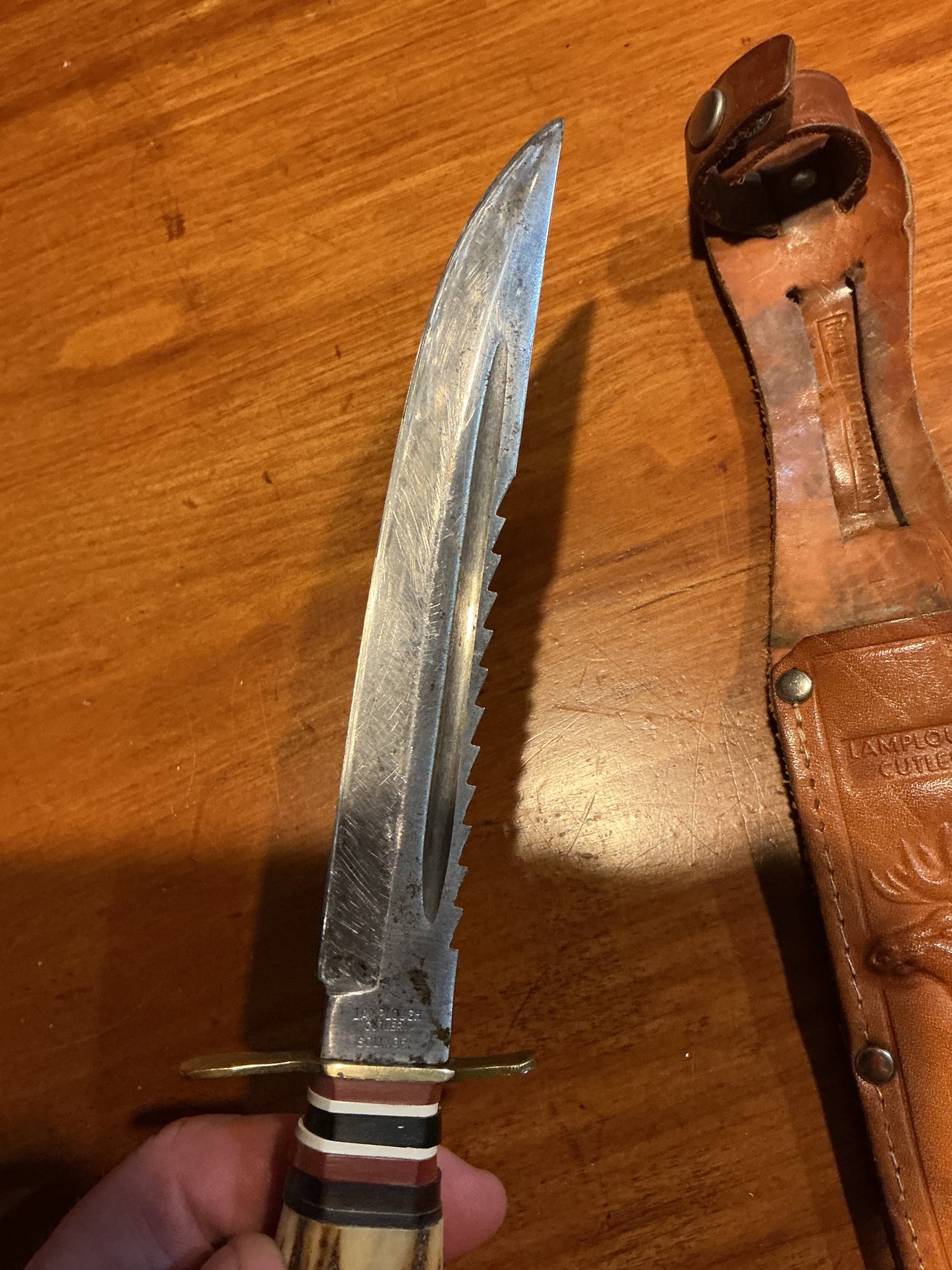 Lamplough Cutlery Hunting Knife Germany