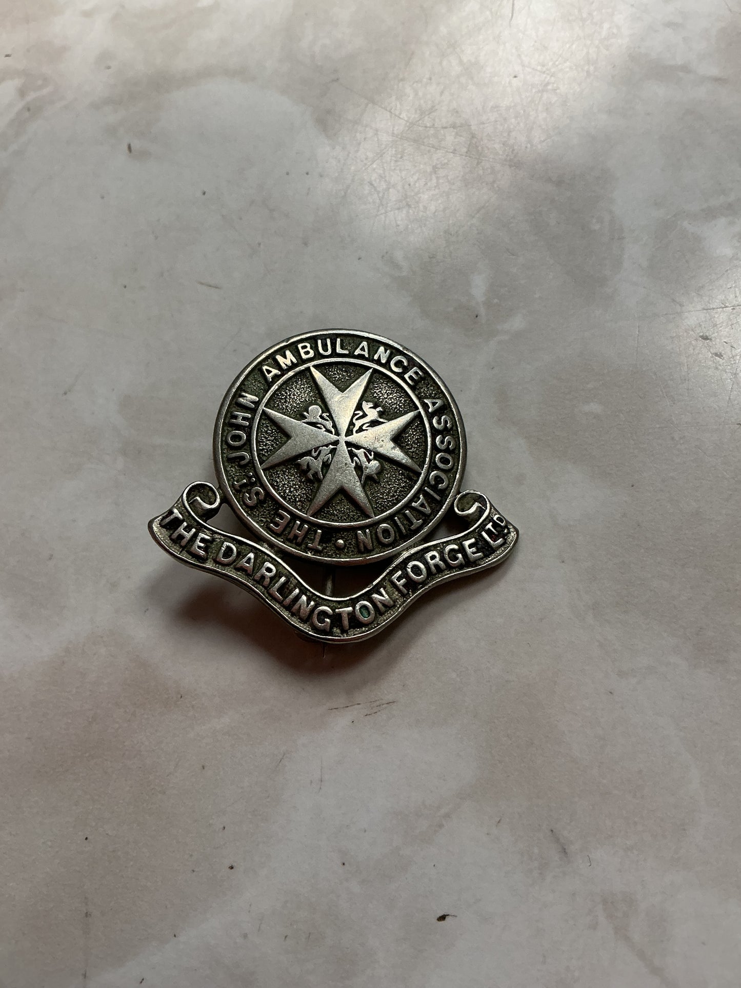 St. John Ambulance Association Pin ( The Darlington Forge LTD.