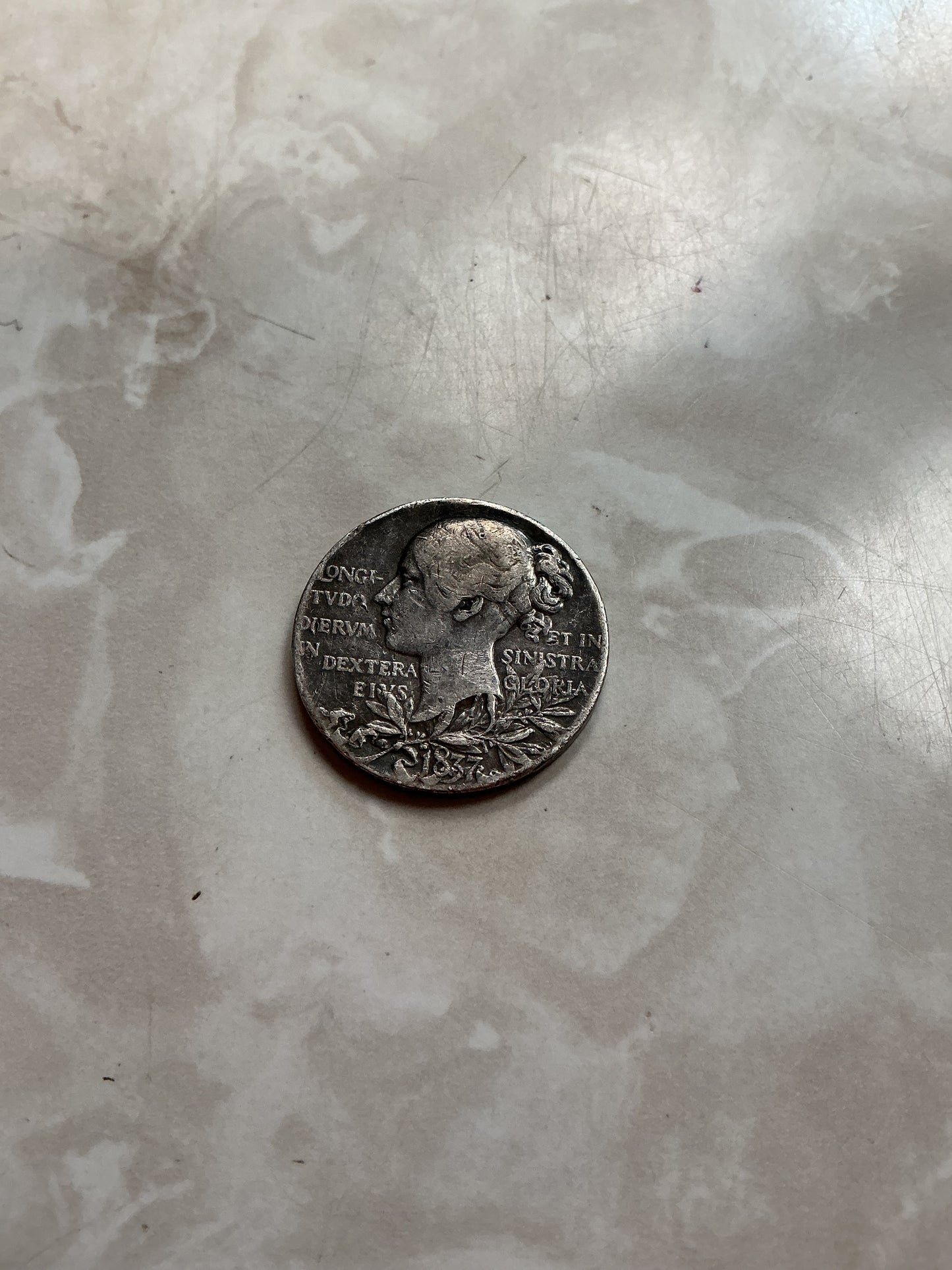 1897 Queen Victoria Official Diamond Jubilee Silver Medal