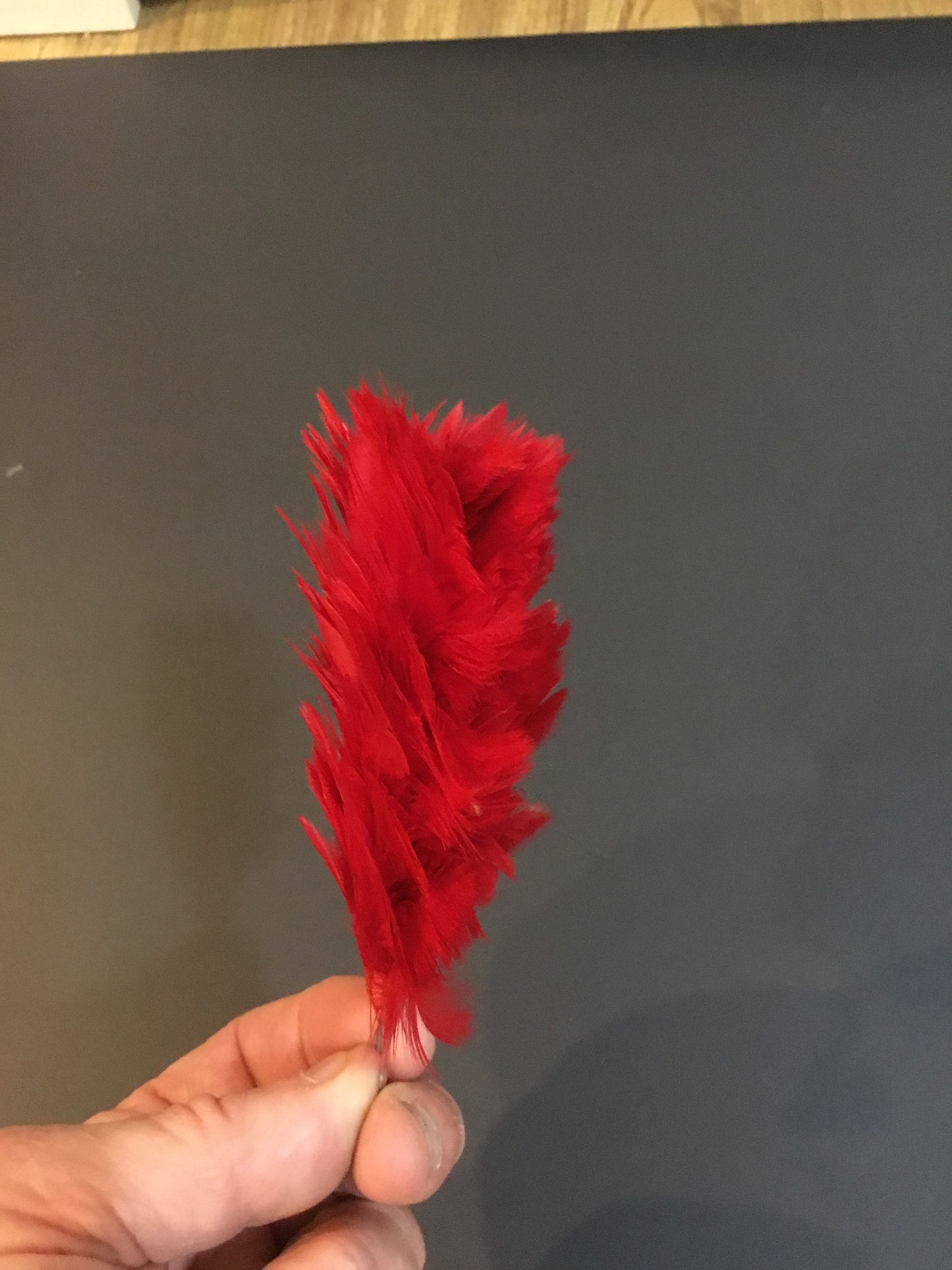 Military Red Feather hackle