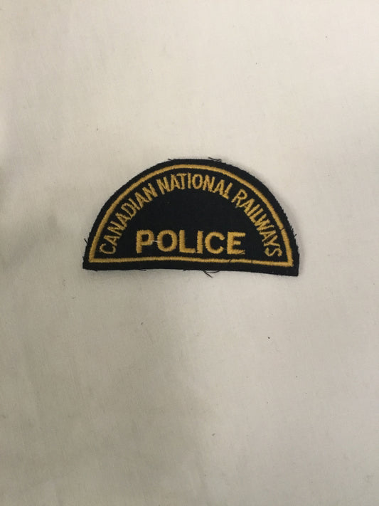 Canadian National Railway Police Shoulder Flash .