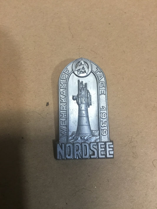 Germany Badge SA Wettkampftage Nordsee 1939 abzeichen