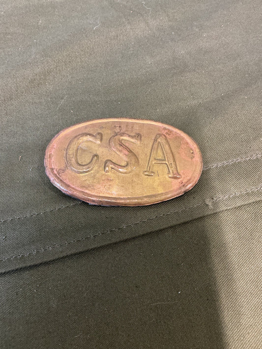 Vintage CSA Belt Buckle Vintage (Confederate States of America
