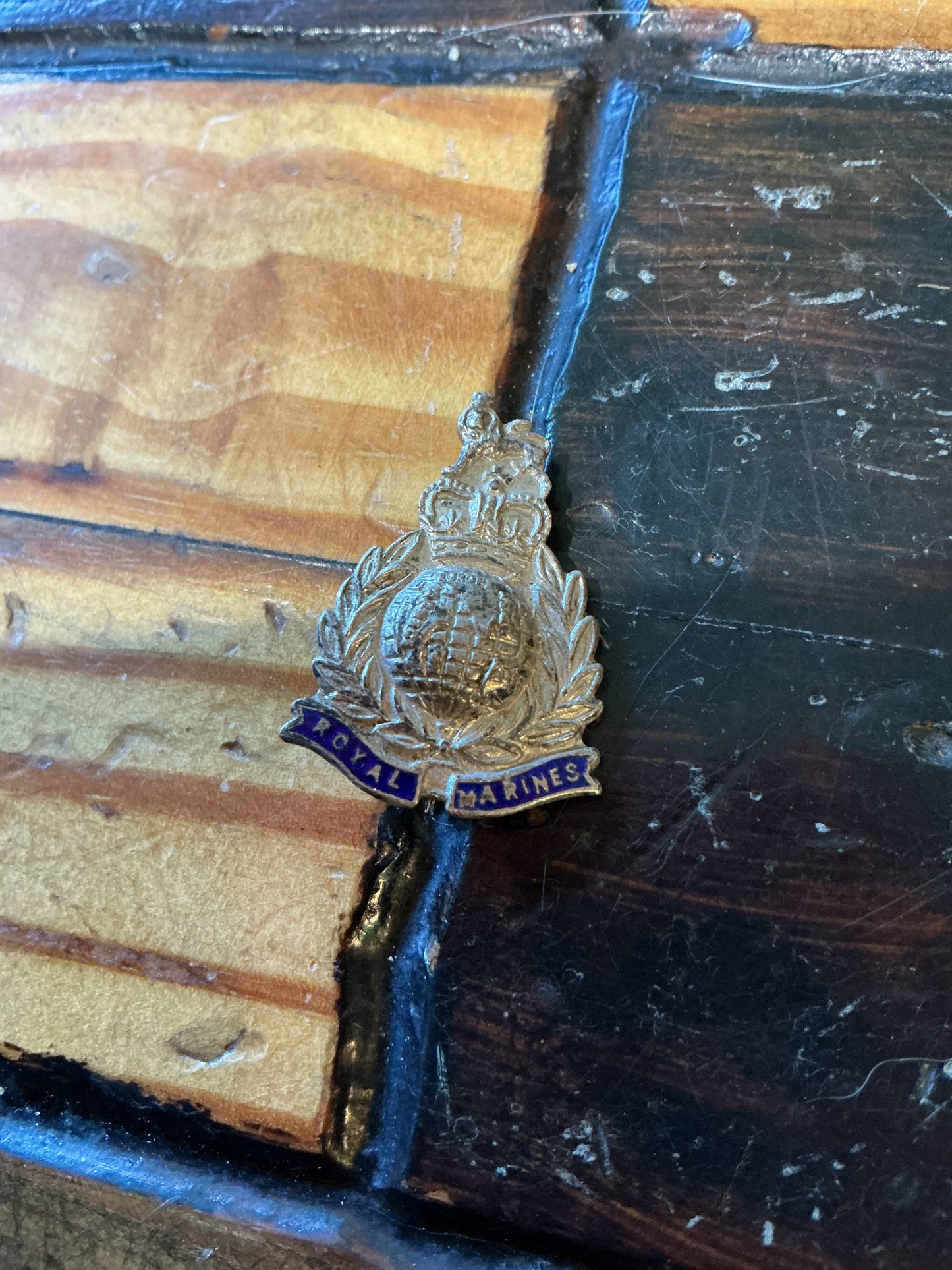 Early Royal Marines Sweet Heart Pin