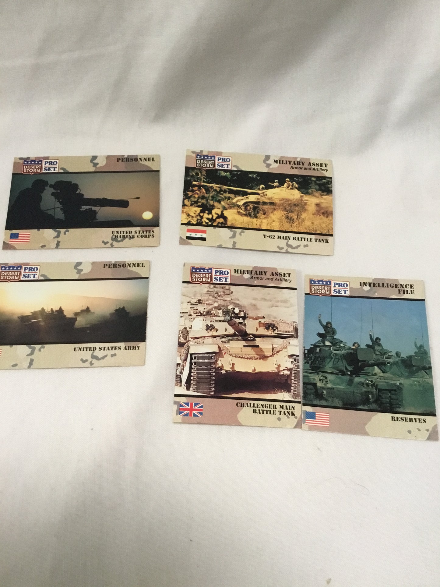 Desert Storm Collectors Cards 1991