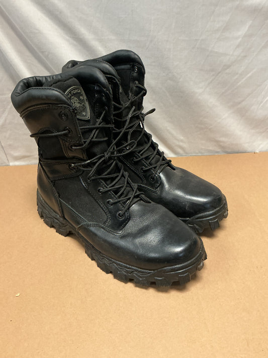 Size 9W ROCKY ALPHA FORCE WATERPROOF PUBLIC SERVICE BOOT