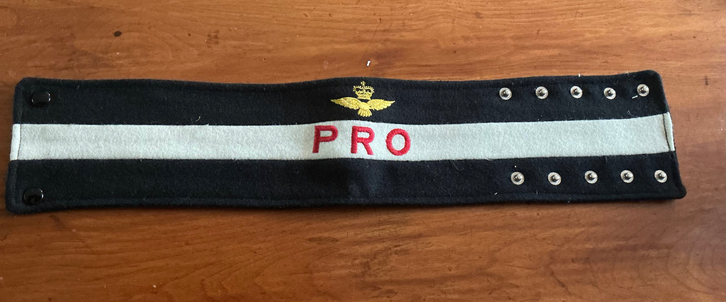 Post War Royal Air Force Arm Band,