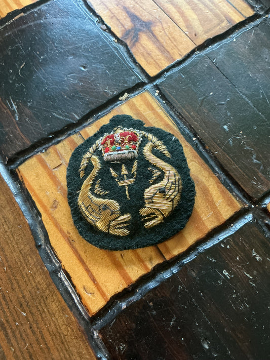 Canadian Forces RCN Navy Shallow Water Diver Hat Badge  Insignia
