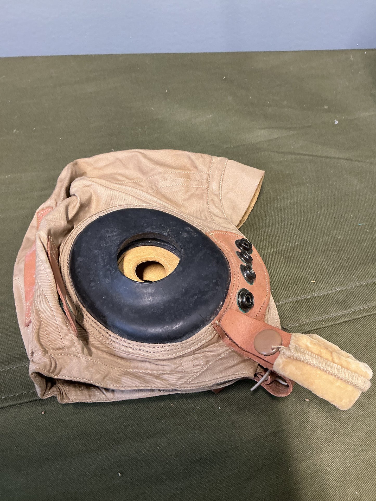 WW11 U.S Army Airforce Flying Helmet  Size Medium
