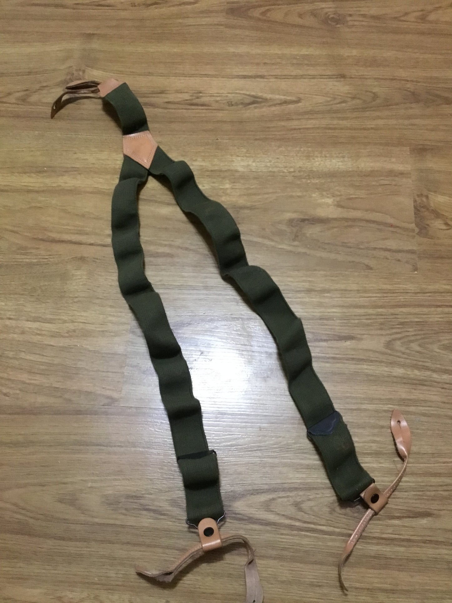 Canadian Military Button Type Suspenders