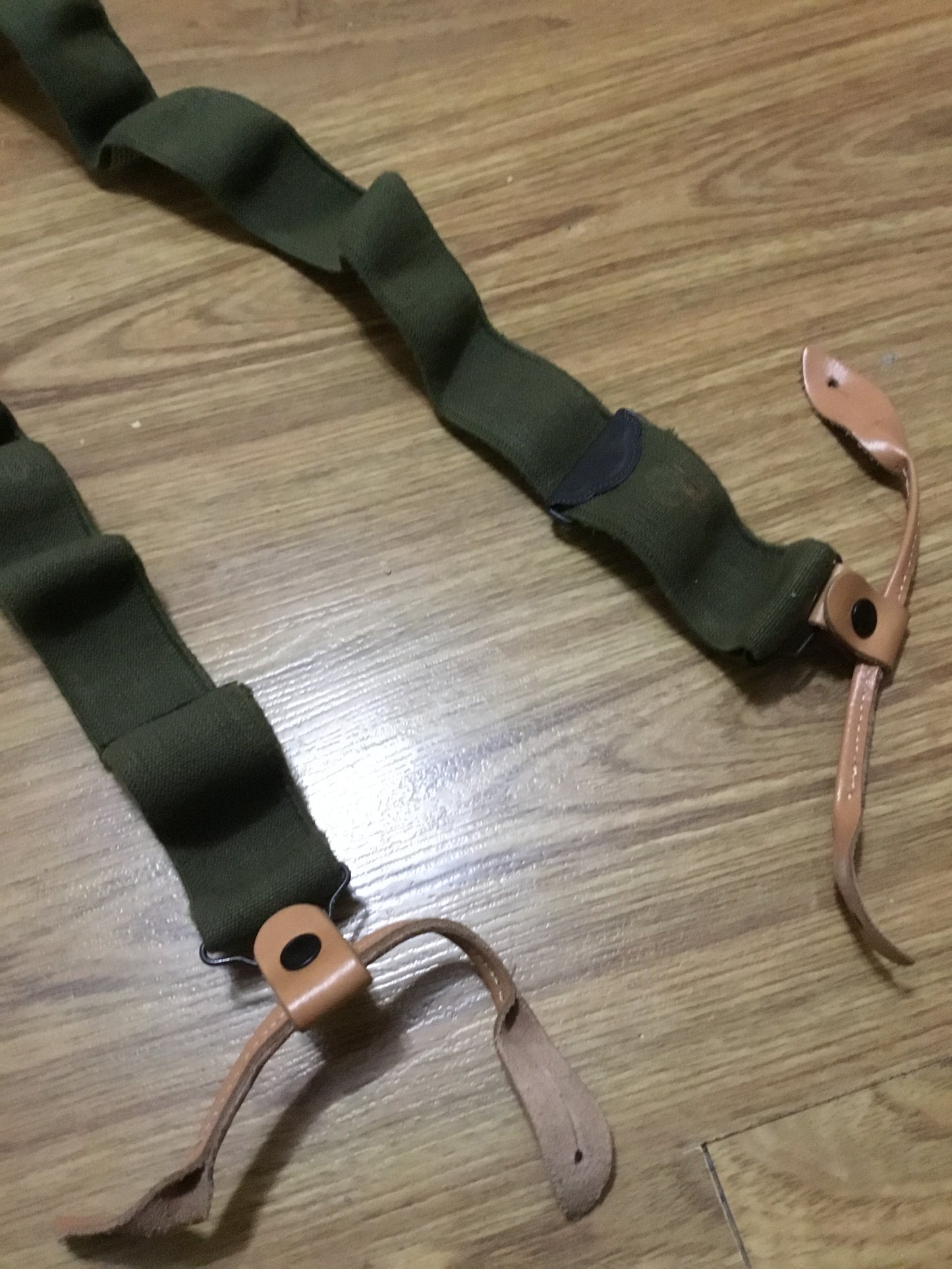 Canadian Military Button Type Suspenders