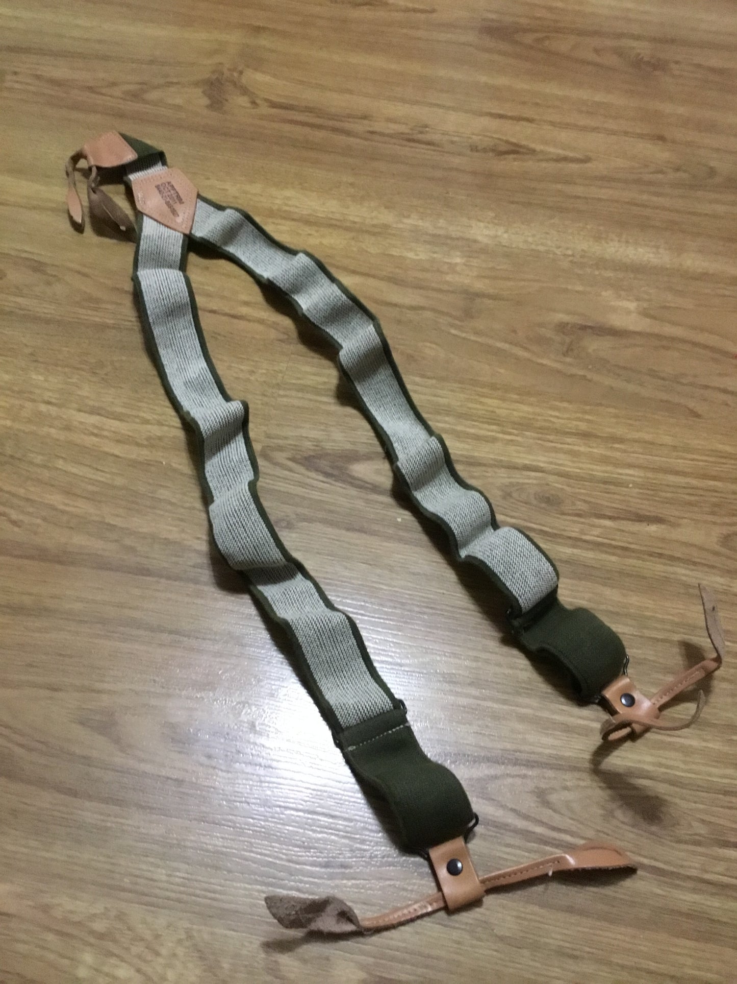 Canadian Military Button Type Suspenders