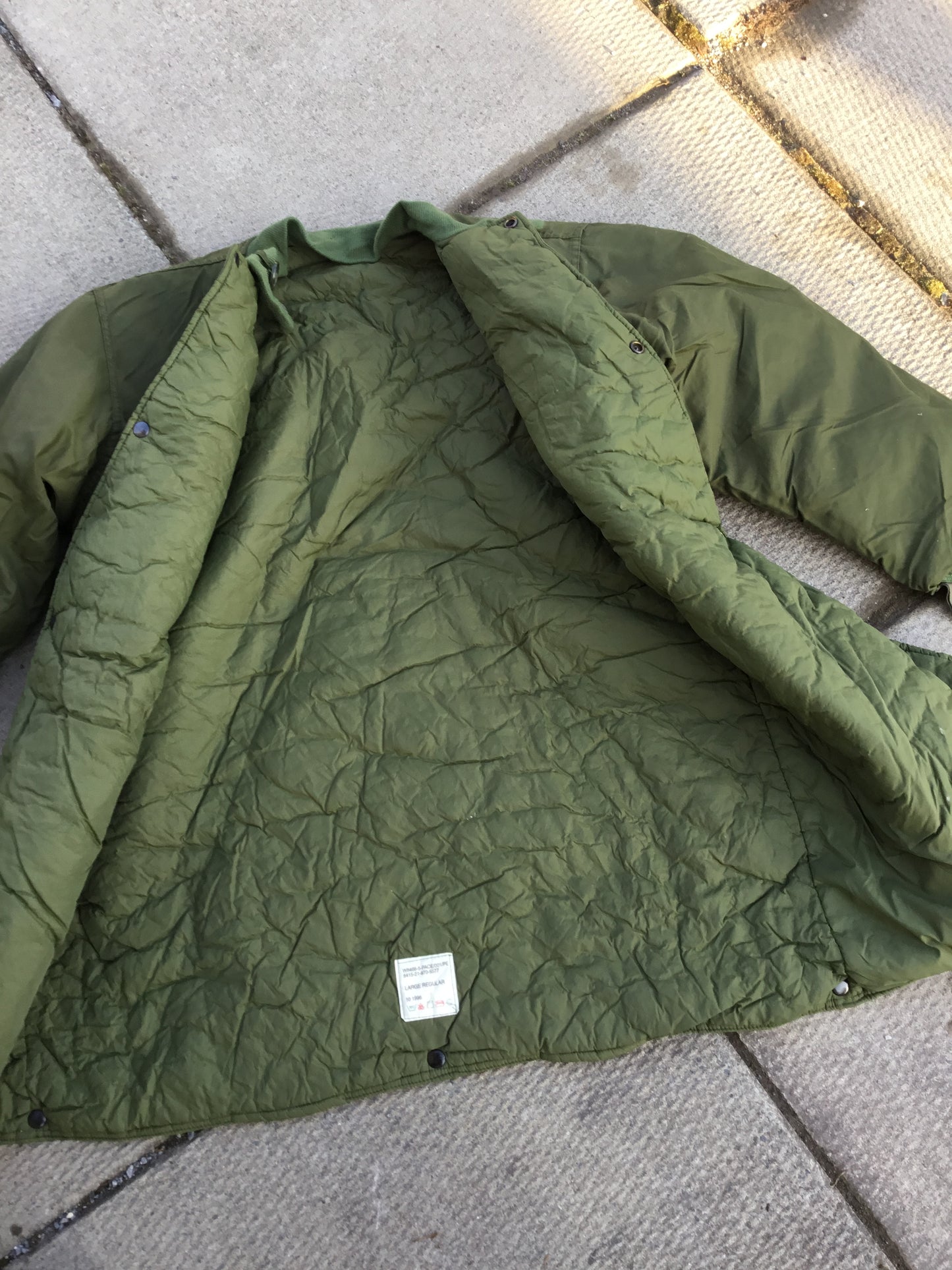 Military Arctic Parka Liner Large Regular – Roy's Army Surplus ...