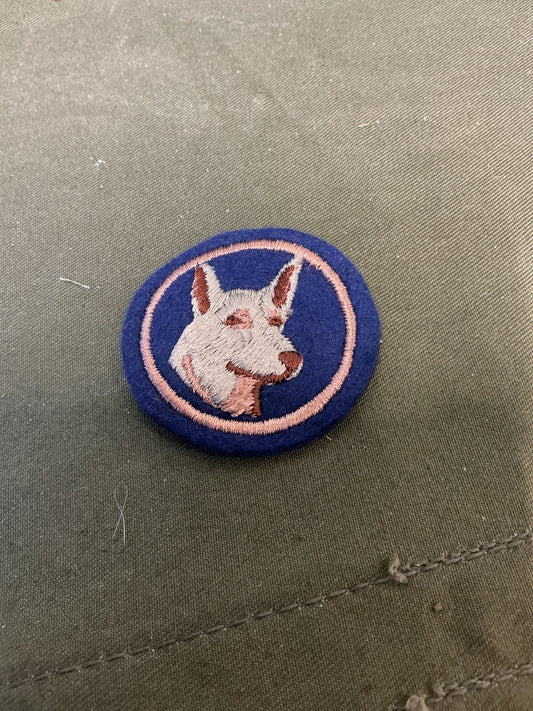 VINTAGE RCMP POLICE DOG HANDLERS PATCH
