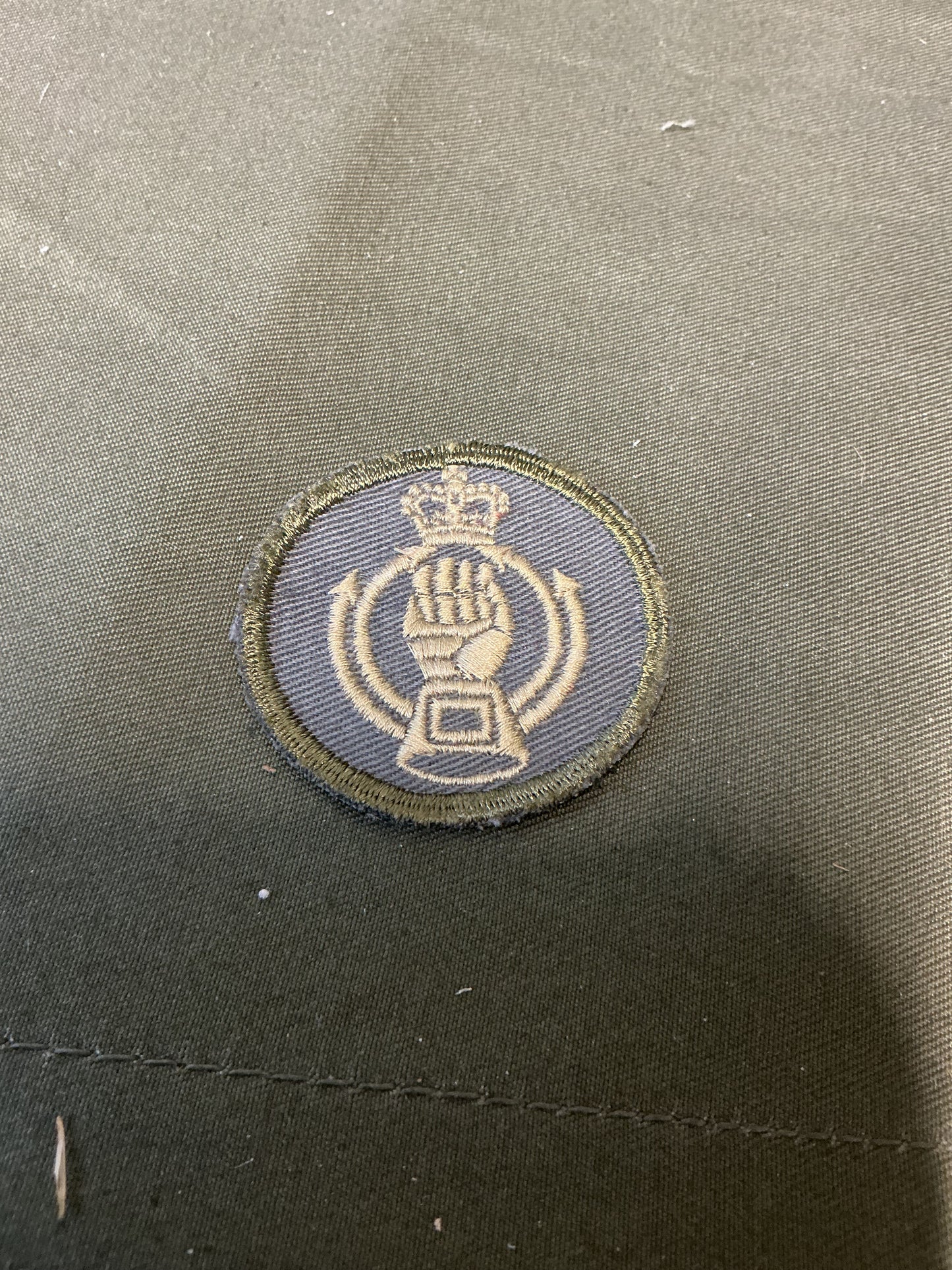Royal Canadian Armoured Corps "Boonie" Hat Combat Badge.