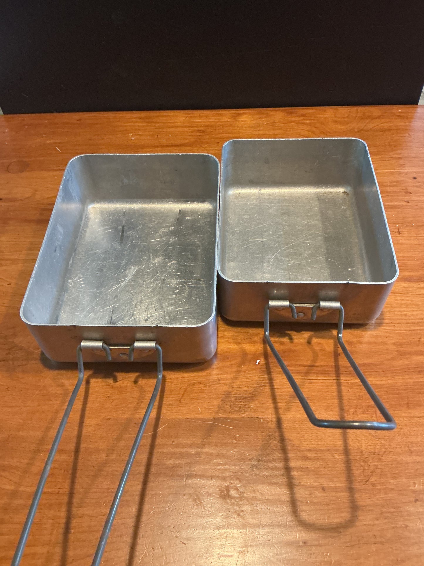 Vintage Canadian Military Two piece Mess Kit