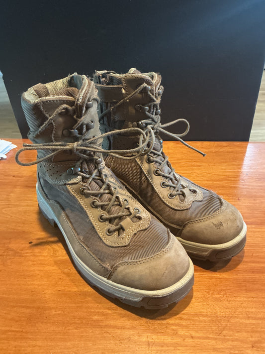 Vintage Canadian Military Royer Boots Size 8.5 Narrow