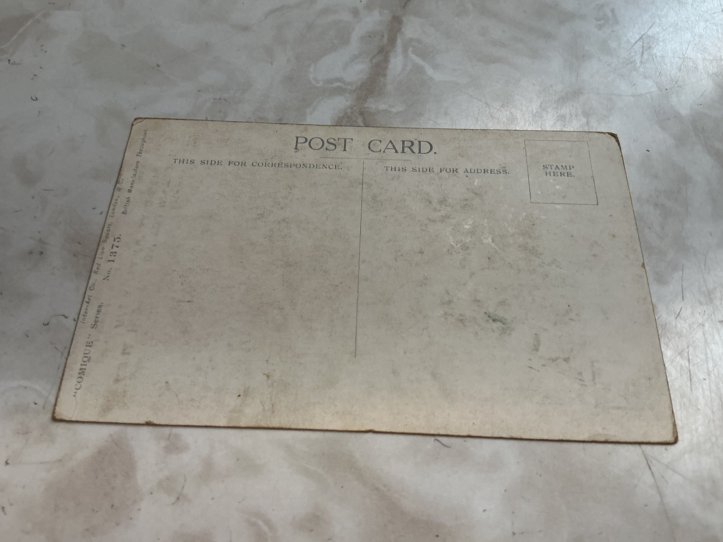 Early Comedic Scotsman Postcard