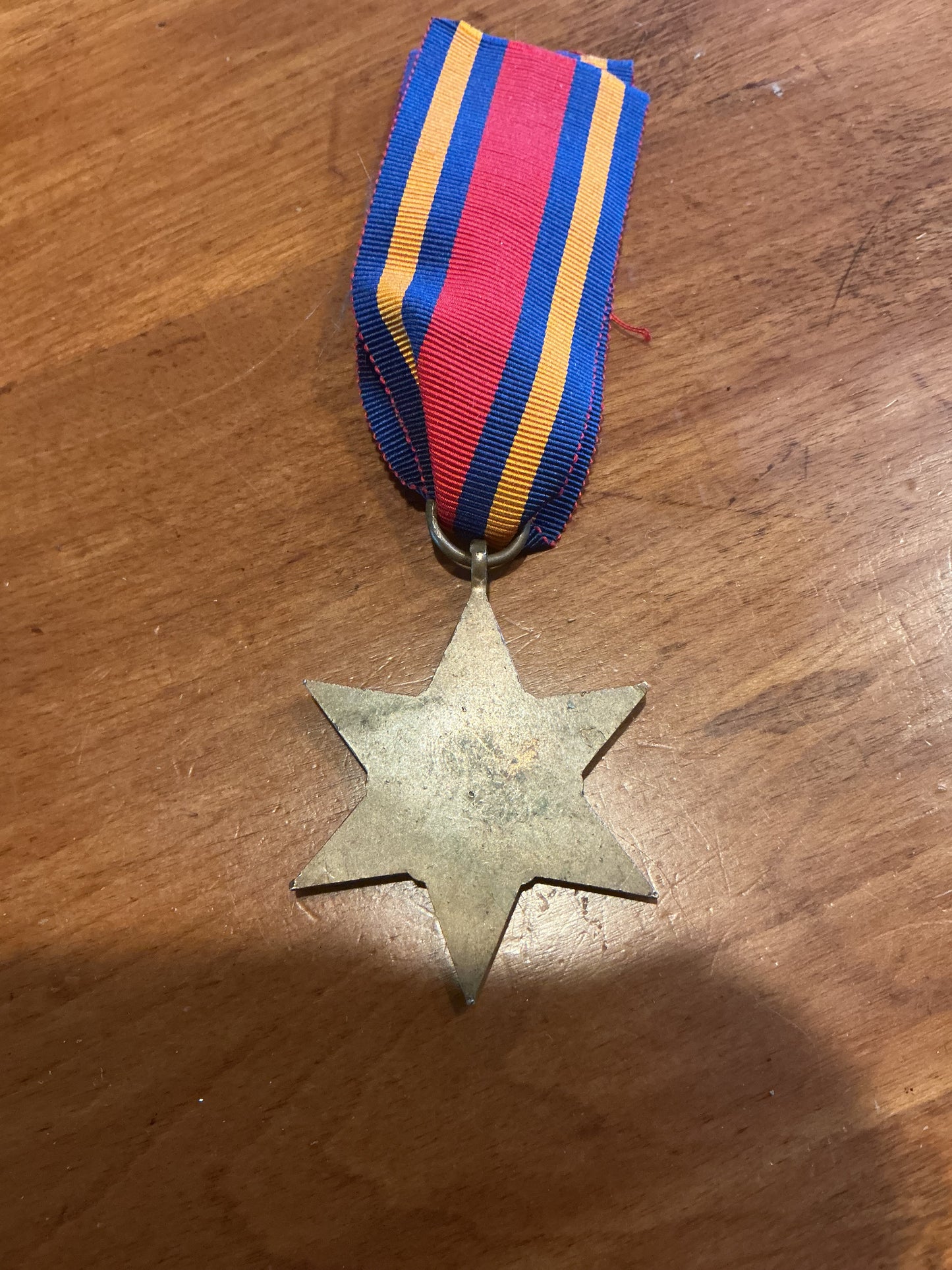 Original WW11 Burma Star Canadian/British