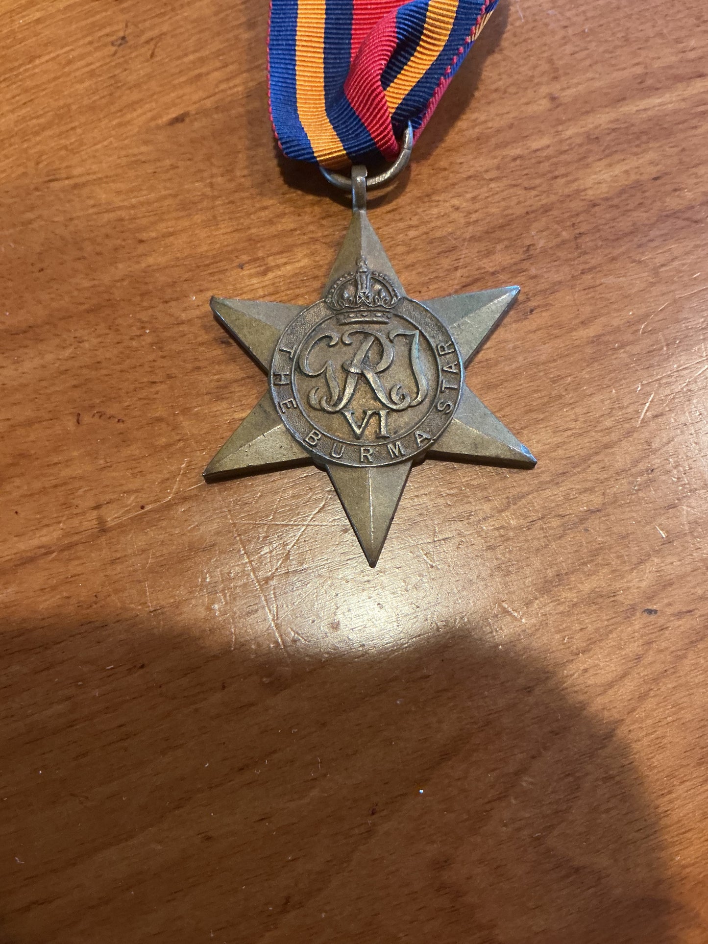 Original WW11 Burma Star Canadian/British