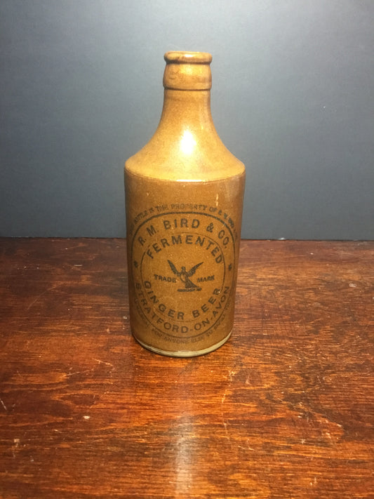 Vintage R.M. Bird Ginger Beer Bottle - Stratford, ON