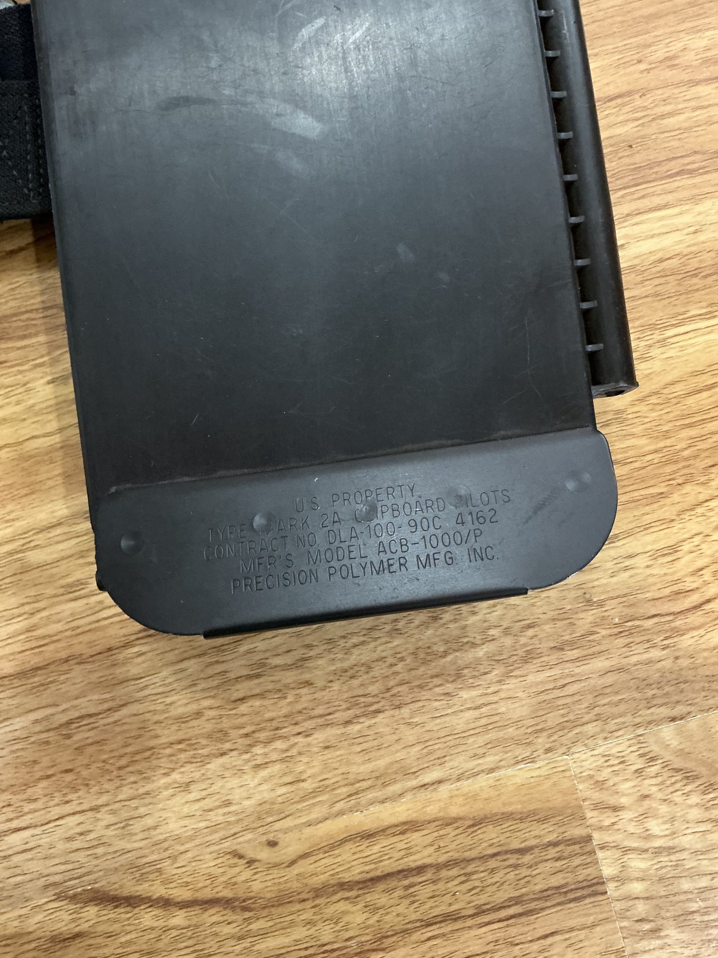 Military Pilots Clip Board Holder Medal