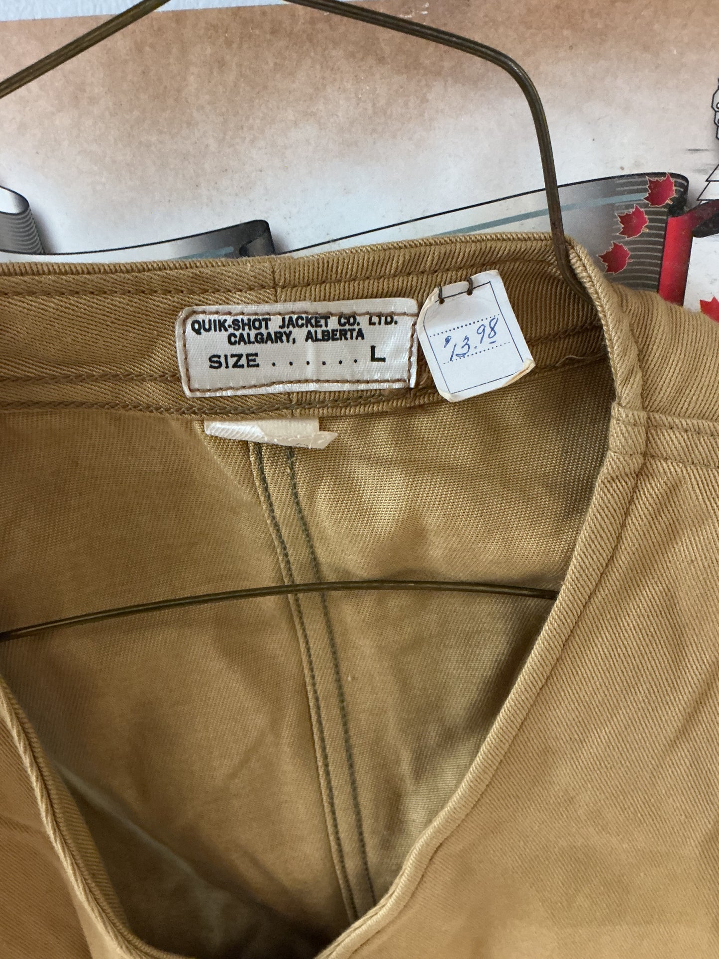 1950-60s VINTAGE 12 Gauge Shell Vest Large
