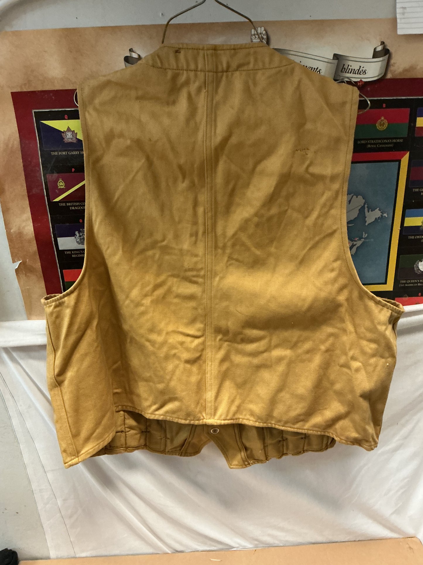 1950-60s VINTAGE 12 Gauge Shell Vest Large