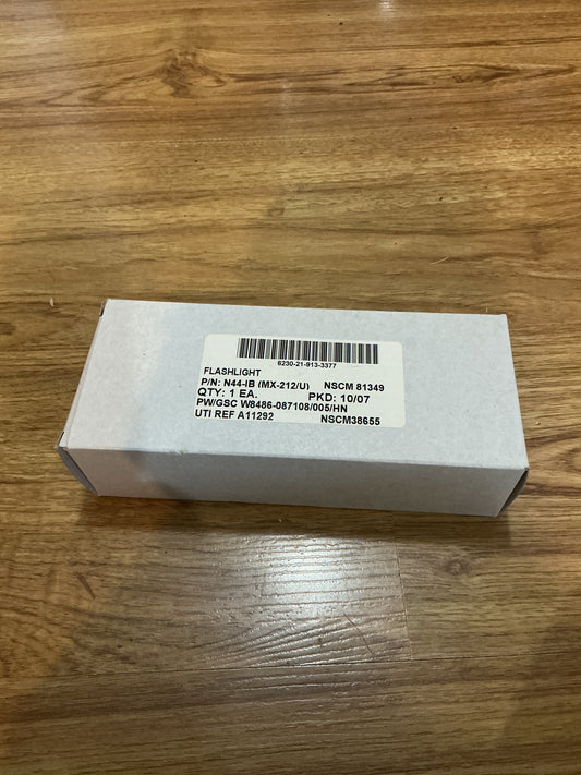 New Military Fulton Gooseneck Flashlight