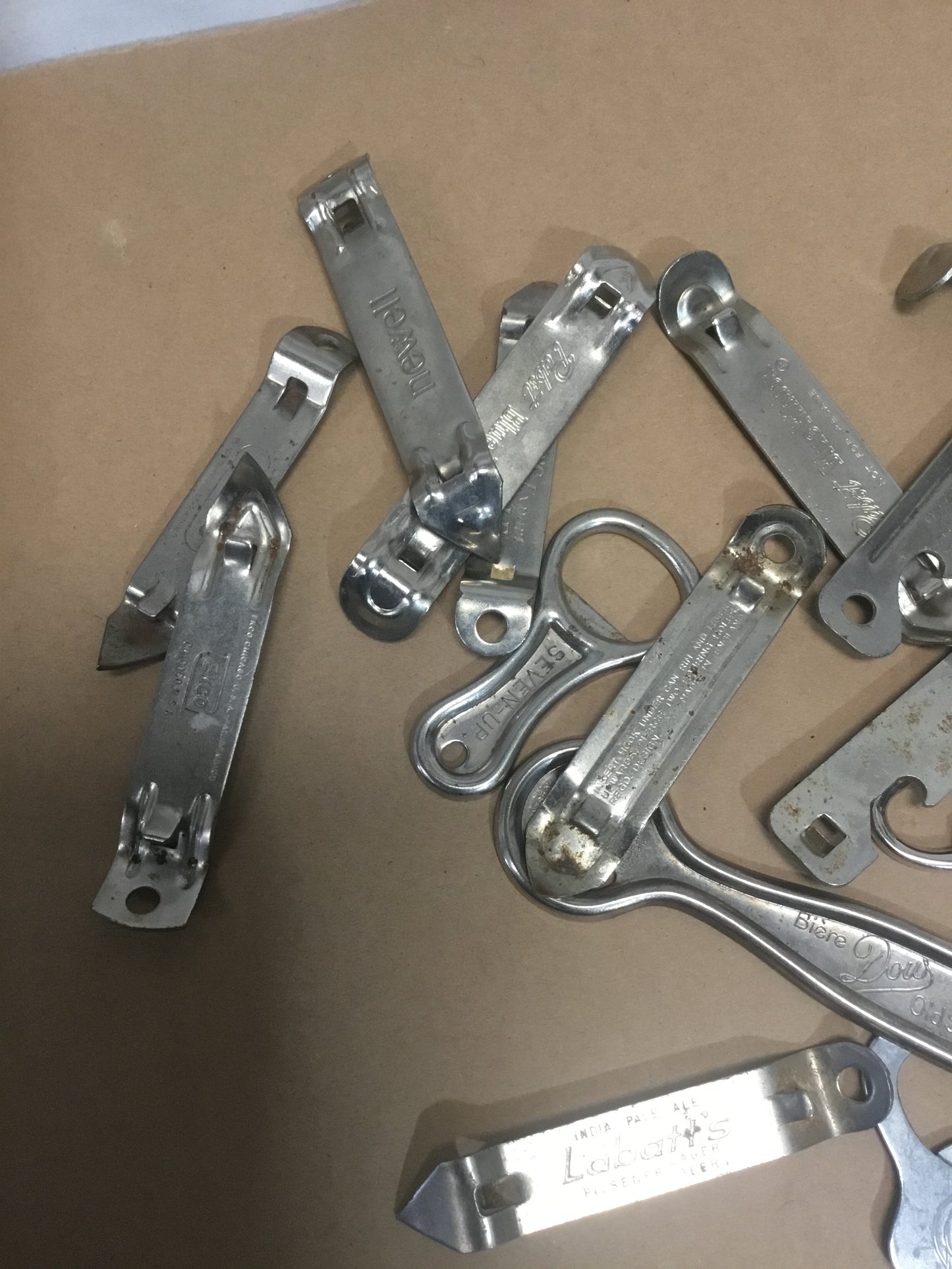 Lot of 25 Vintage Bottle Openers, Good Mixture