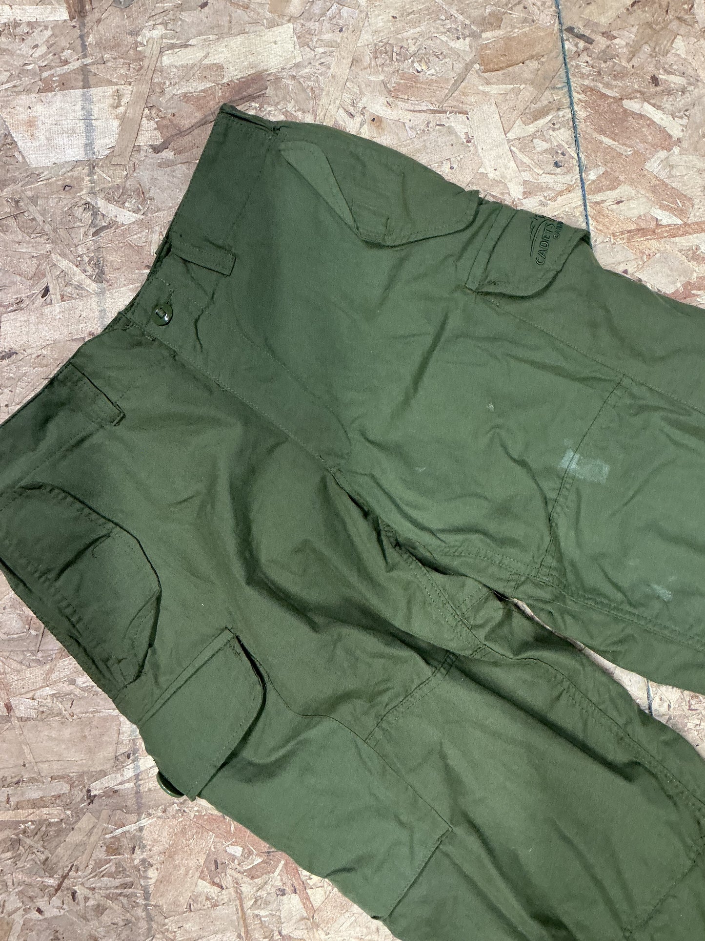 Vintage Canadian Military Combat Pants Waist 34 Short .