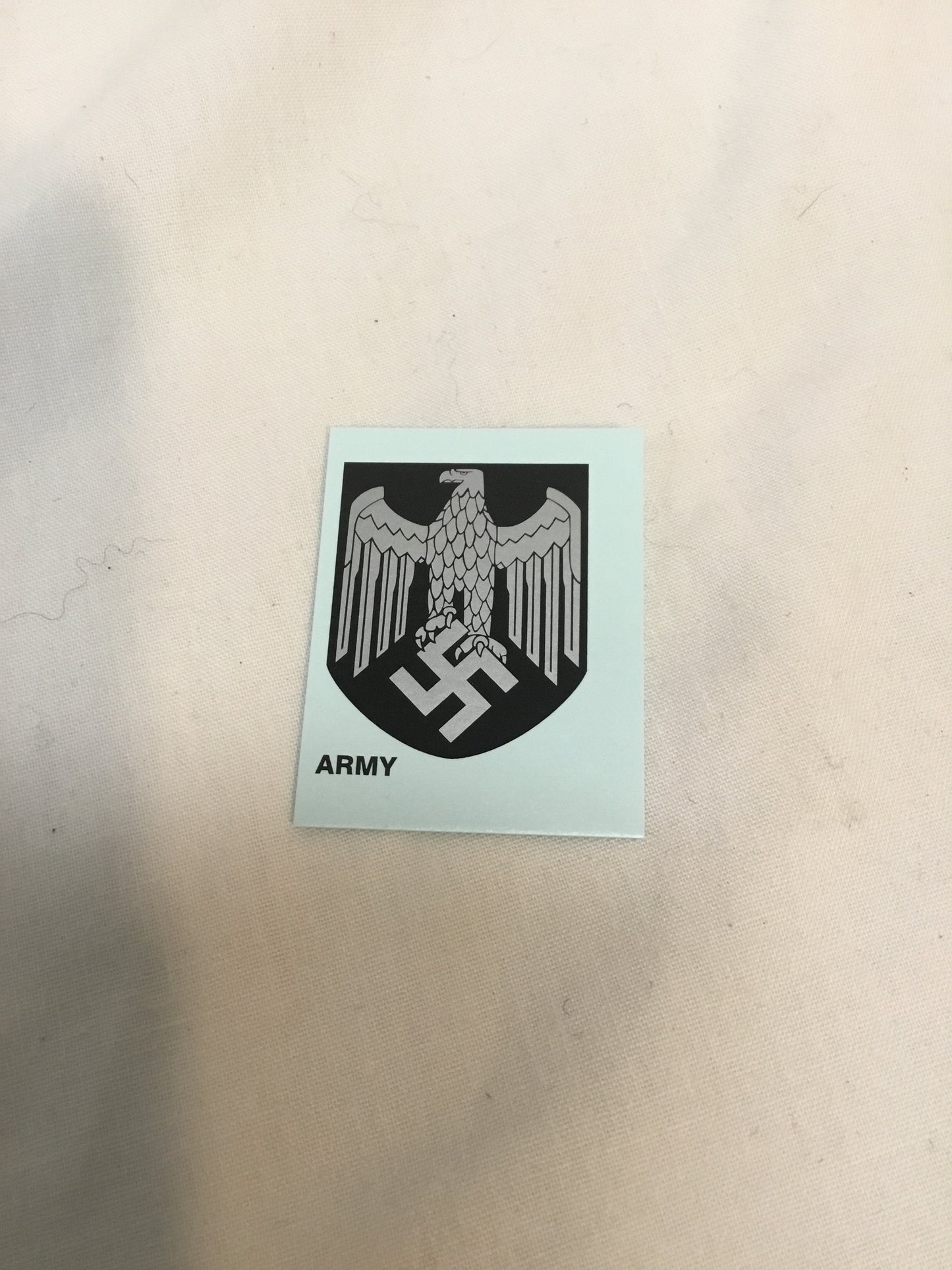 German Army Helmet Decal ( Reproduction )