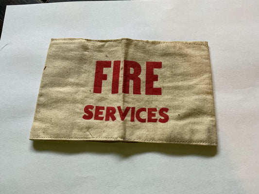Military Cotton ( Fire Services ) Armband