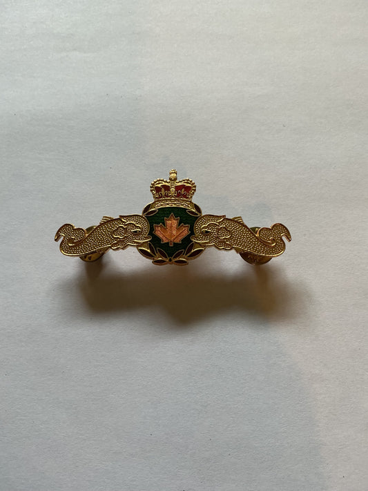 Canadian Navy Submarine Qualification Medal Badge