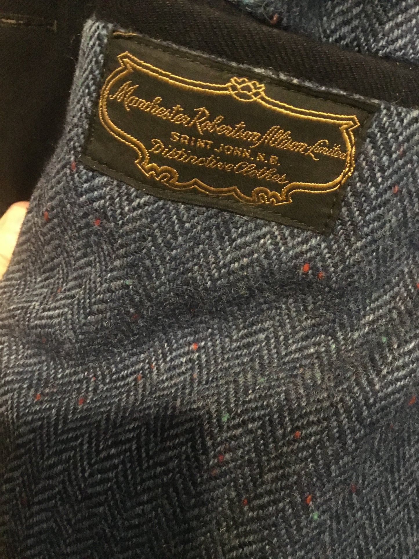 Canadian Pacific Railway Button Railroad  Wool Coat