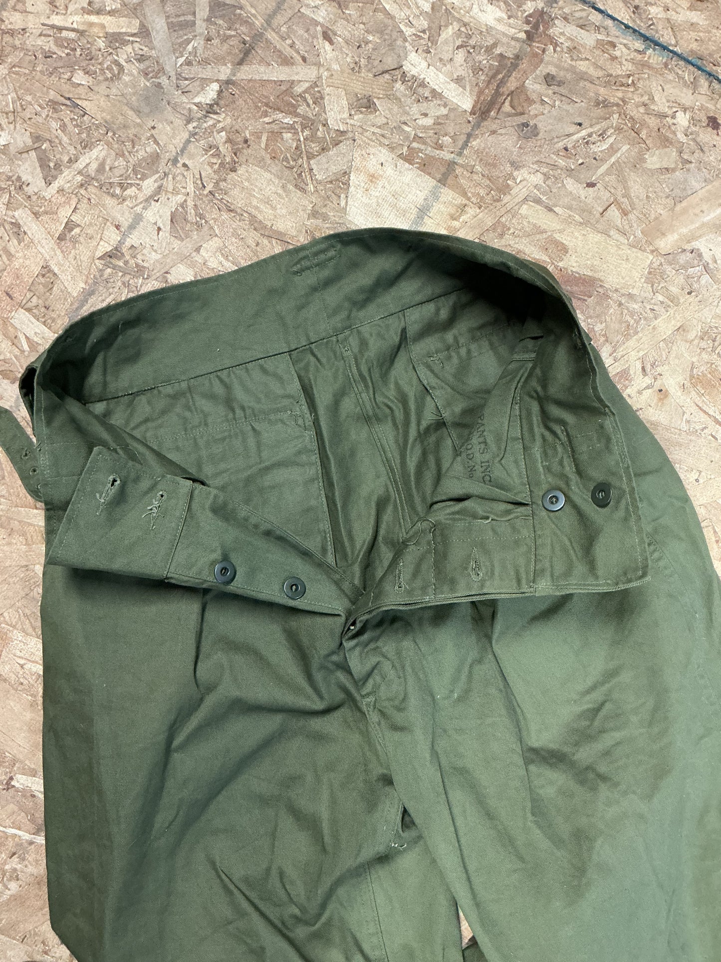 1967 Dated Military Field Pants Waist 33-34