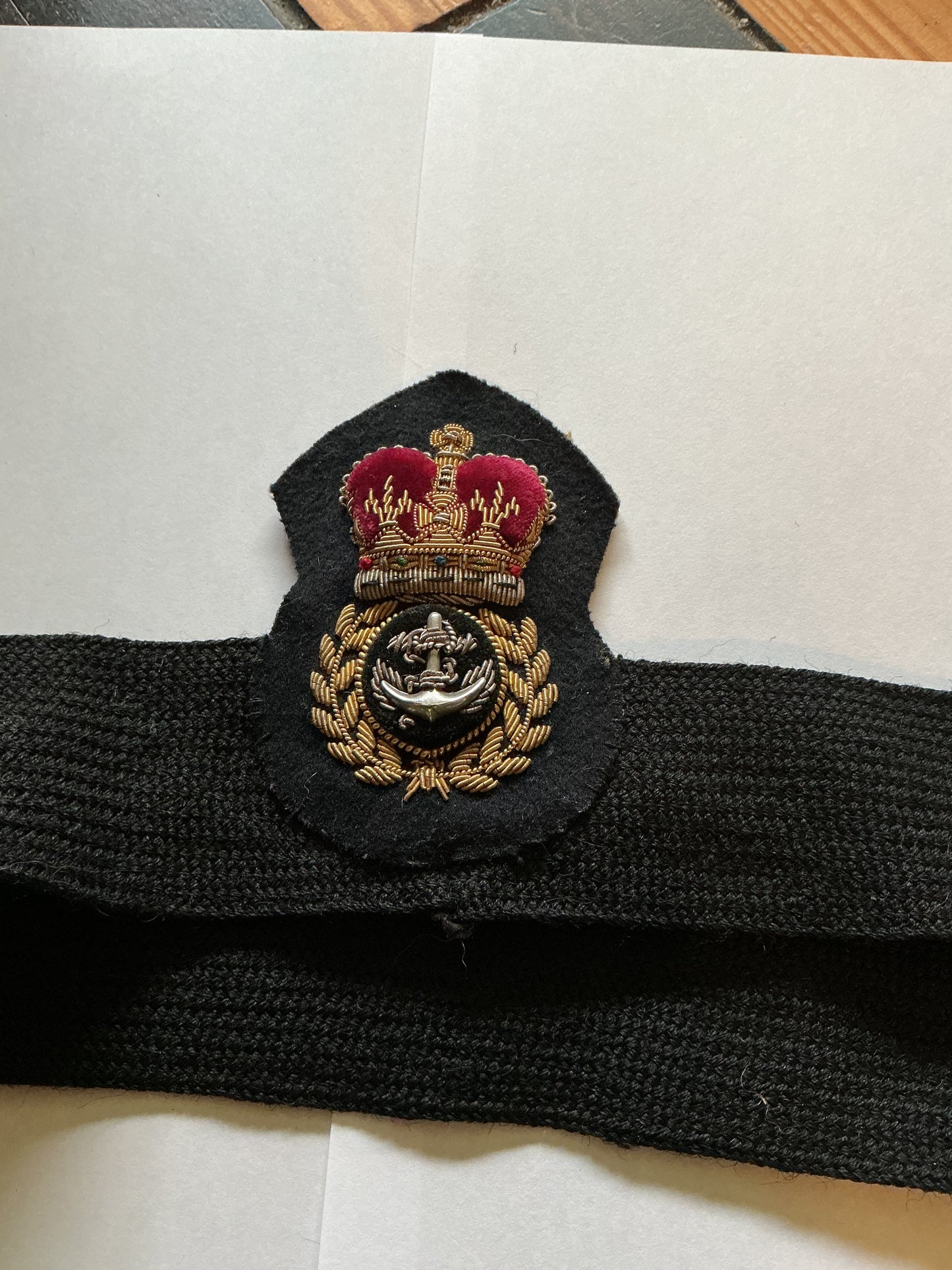 British Royal Navy Chief Petty Officer Badge