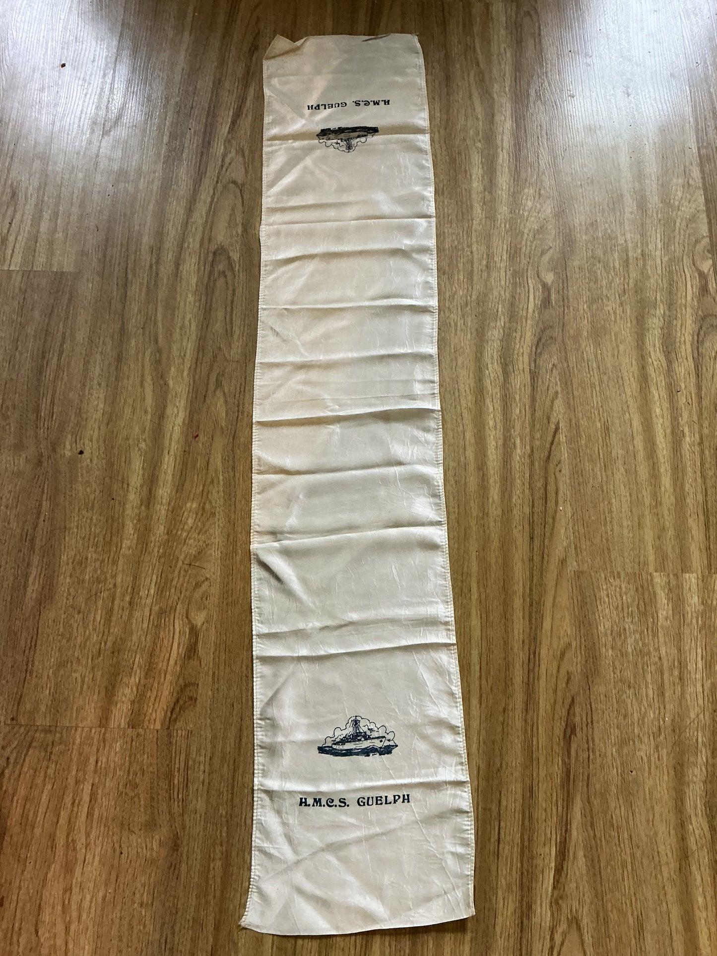 H.M.C.S GUELPH  SILK SWEETHEART SCARF
