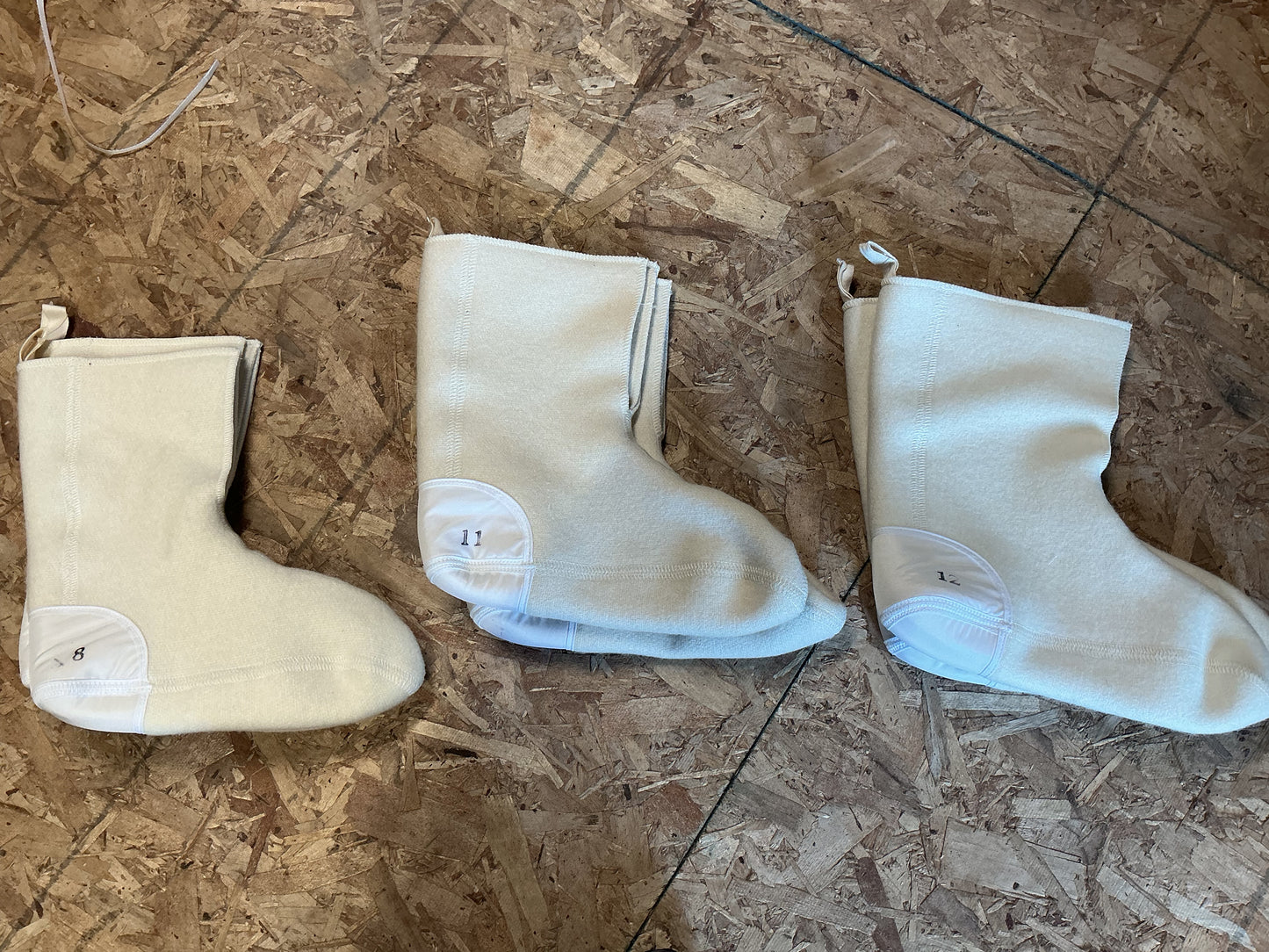 New Canadian Military Wool Muck-luk Liners Size 12