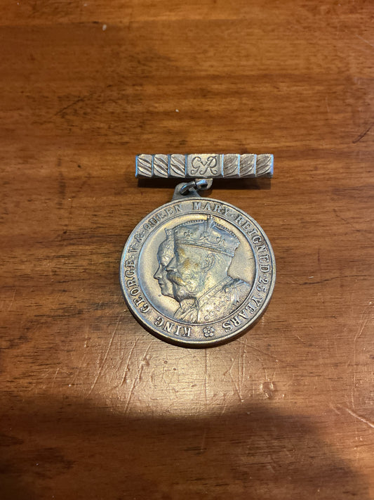 1935 George V Silver Jubilee Medal 33mm