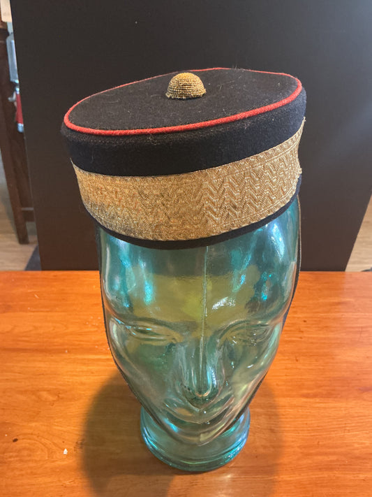 Canadian Royal Military College Pill box Hat Size Medium